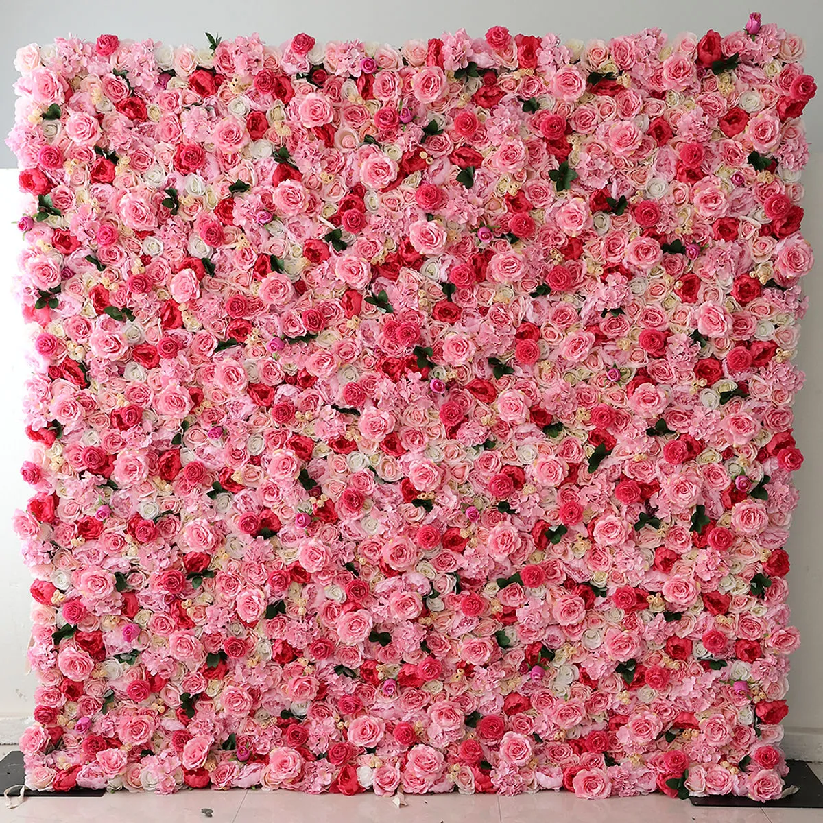 American Lady flower wall rental