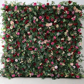 Monarch flower wall rental