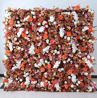 Peacock Butterfly flower wall rental