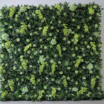 Tailed Jay 2.0 flower wall installation